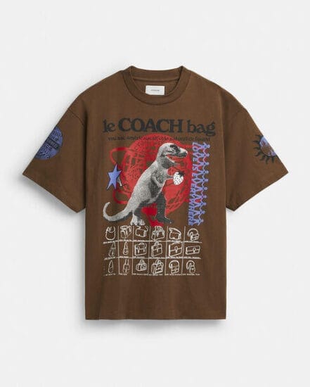 Fashion 4 Coach Graphic Relaxed T-Shirt
