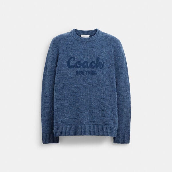 Fashion 4 Coach Signature Knit Crewneck