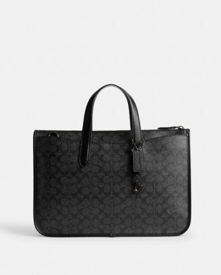 Fashion 4 Coach Isaac Workbag In Signature Canvas