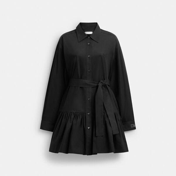 Fashion 4 Coach Shirt Dress In Organic Cotton