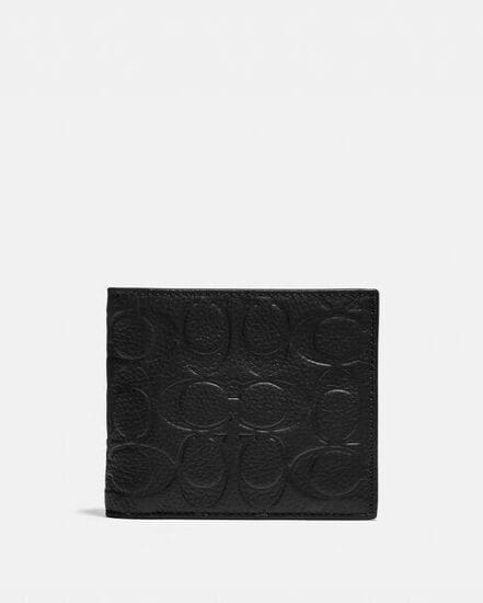 Fashion 4 Coach 3 In 1 Wallet In Signature Leather