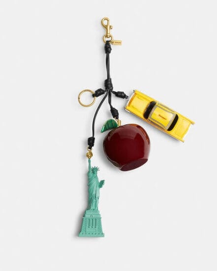 Fashion 4 Coach Large New York Cluster Bag Charm