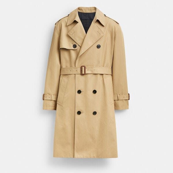 Fashion 4 Coach Relaxed Trench Coat