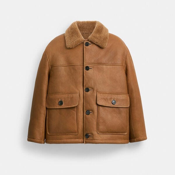 Fashion 4 Coach Classic Shearling Coat