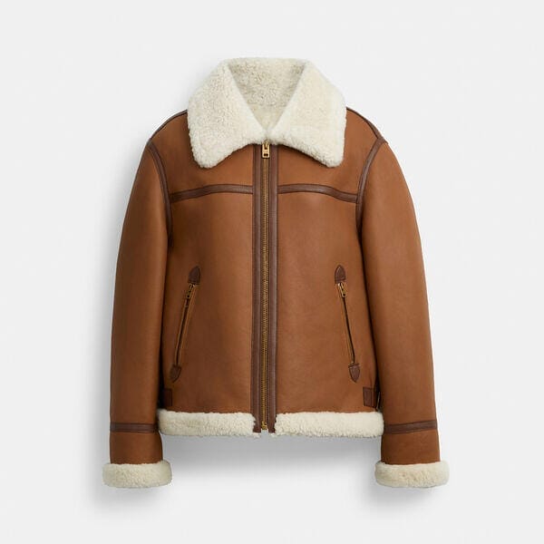 Fashion 4 Coach Shearling Aviator