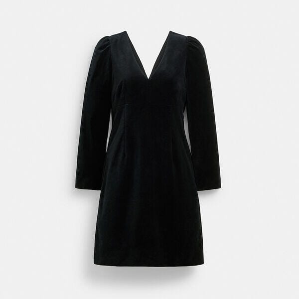 Fashion 4 Coach Velvet Dress