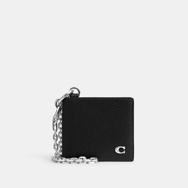 Fashion 4 Coach Billfold Wallet With Chain