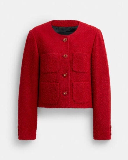 Fashion 4 Coach Boucle Jacket