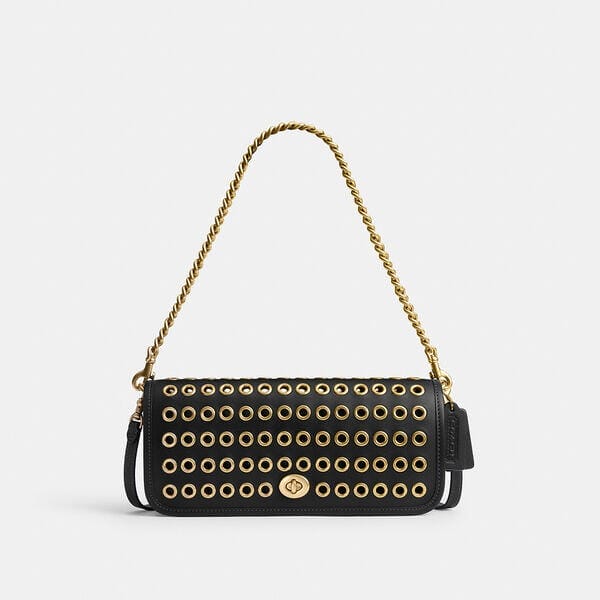 Fashion 4 Coach Dinky Bag With Grommets