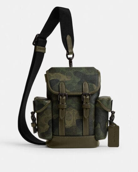 Fashion 4 Coach Hitch Backpack 13 In Signature Camo Print