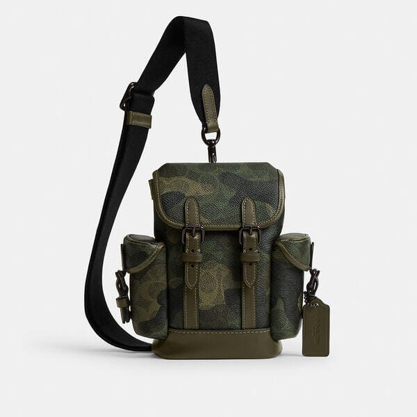 Fashion 4 Coach Hitch Backpack 13 In Signature Camo Print