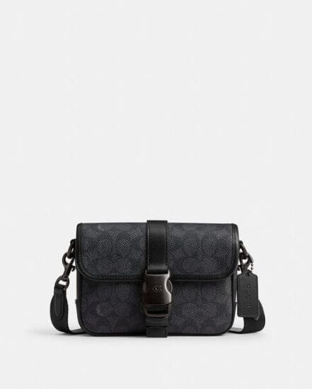 Fashion 4 Coach League Crossbody Bag 19 In Signature Canvas