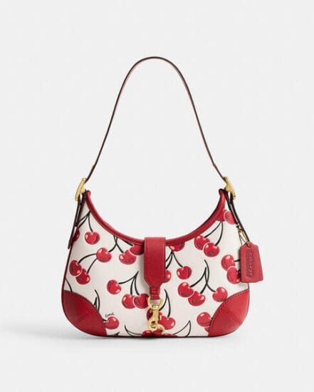 Fashion 4 Coach Hamptons Hobo Bag With Cherry Print