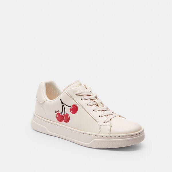 Fashion 4 Coach High Line Sneaker With Cherry Print