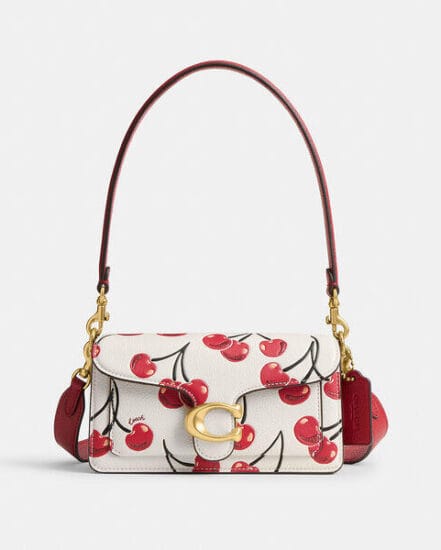 Fashion 4 Coach Tabby Shoulder Bag 20 With Cherry Print