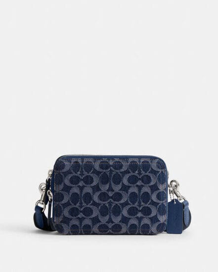 Fashion 4 Coach Charter Crossbody Bag 19 In Signature Denim