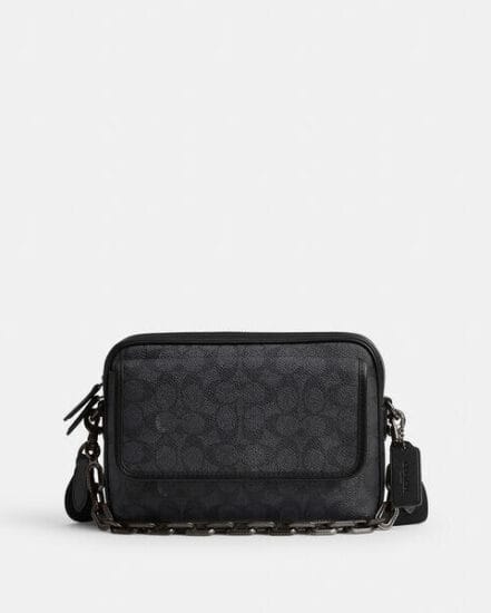 Fashion 4 Coach Charter Flap Crossbody 24 In Signature Canvas