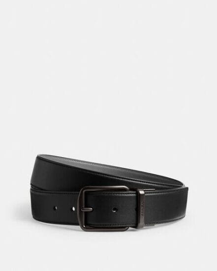 Fashion 4 Coach Harness Buckle Cut-To-Size Reversible Belt