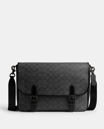 Fashion 4 Coach Hitch Messenger Bag In Signature Canvas