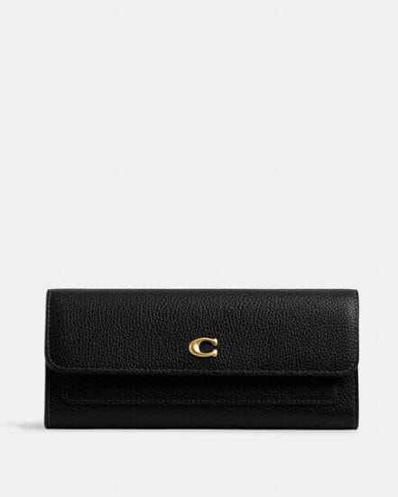 Fashion 4 Coach Mila Long Flap Wallet