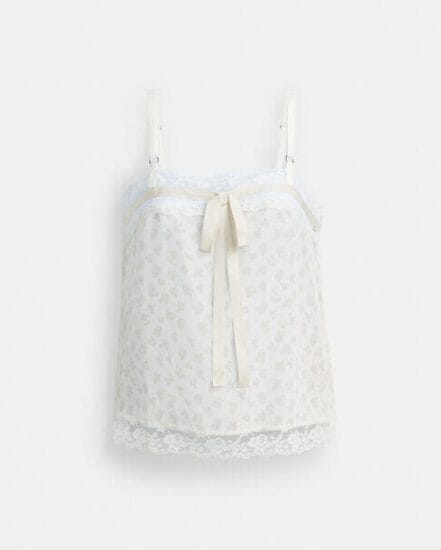 Fashion 4 Coach Floral Silk Top