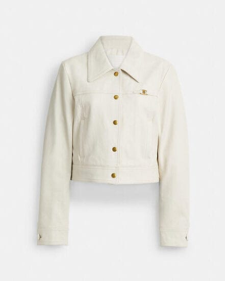 Fashion 4 Coach Heritage C Shrunken Jacket