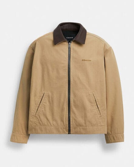 Fashion 4 Coach Twill Work Jacket