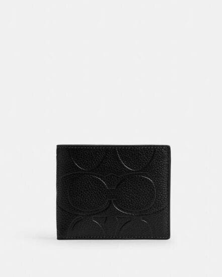 Fashion 4 Coach 3-In-1 Wallet In Maxi Signature Leather
