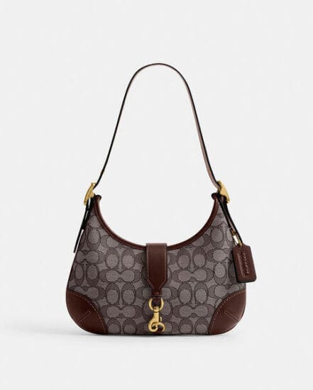 Fashion 4 Coach Hamptons Hobo Bag In Signature Jacquard