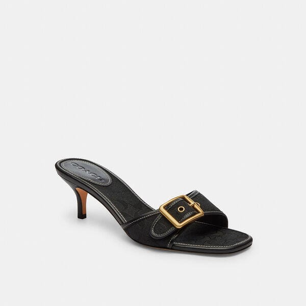 Fashion 4 Coach Margot Sandal In Signature Jacquard
