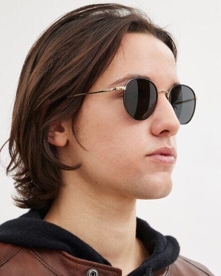 Fashion 4 Coach Metal Windsor Round Sunglasses