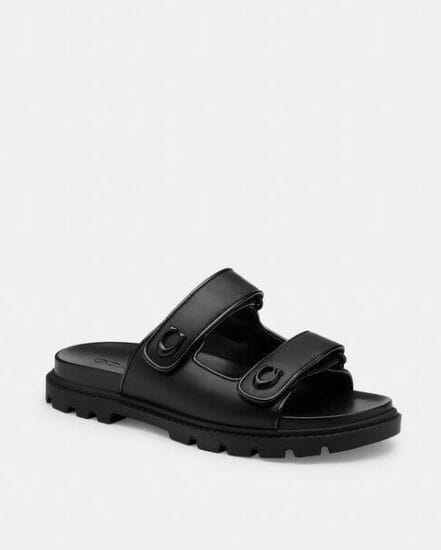 Fashion 4 Coach Sculpted C Double Band Sandal