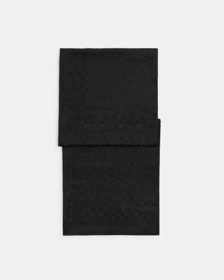 Fashion 4 Coach Signature Silk Shawl