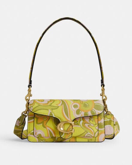 Fashion 4 Coach Tabby Shoulder Bag 20 With Paisley Print