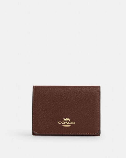 Fashion 4 Coach Card Holder Wallet In Signature Canvas