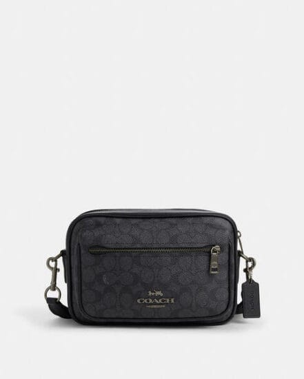 Fashion 4 Coach Elias Crossbody In Signature Canvas