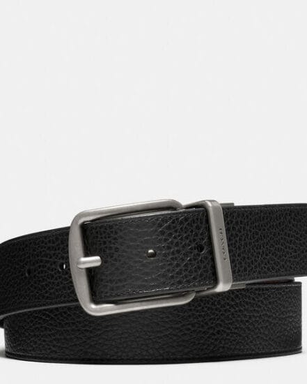 Fashion 4 Coach Harness Buckle Cut To Size Reversible Belt