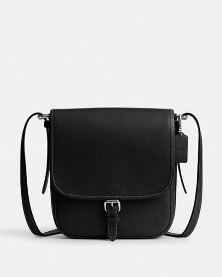 Fashion 4 Coach Hitch Crossbody In Blocked Signature Canvas