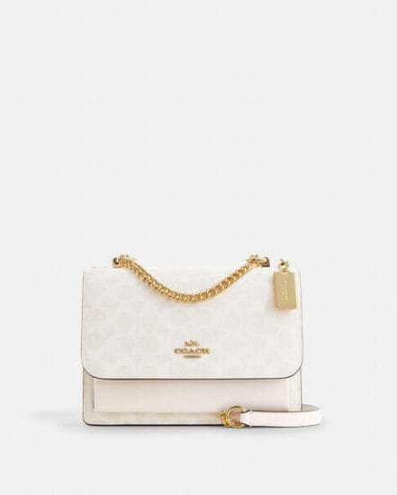 Fashion 4 Coach Klare Crossbody Bag In Signature Canvas