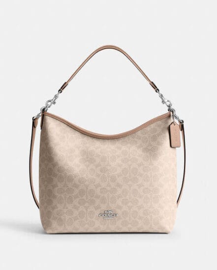 Fashion 4 Coach Laurel Large Shoulder Bag In Signature Canvas