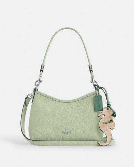 Fashion 4 Coach Laurel Small Shoulder Bag with Seahorse Charm