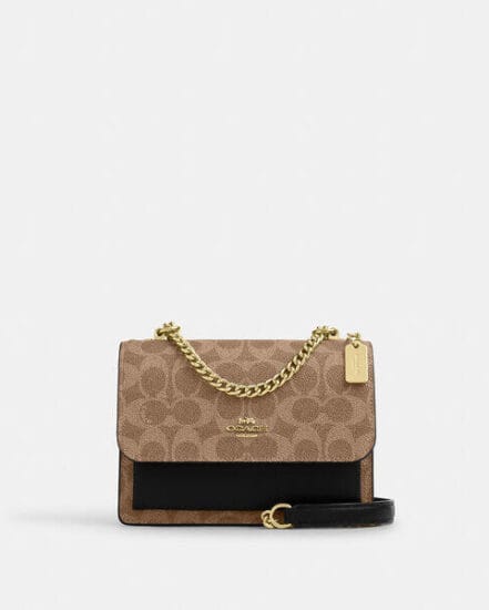 Fashion 4 Coach Mini Klare Crossbody Bag In Signature Canvas
