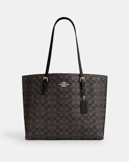 Fashion 4 Coach Mollie Tote Bag In Signature Canvas