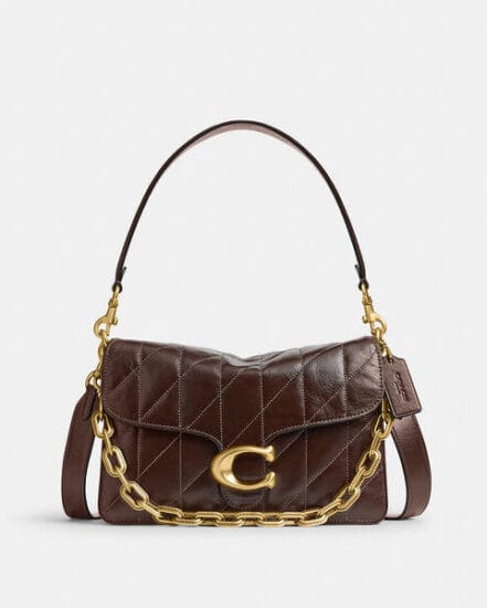 Fashion 4 Coach Chain Tabby Shoulder Bag With Quilting
