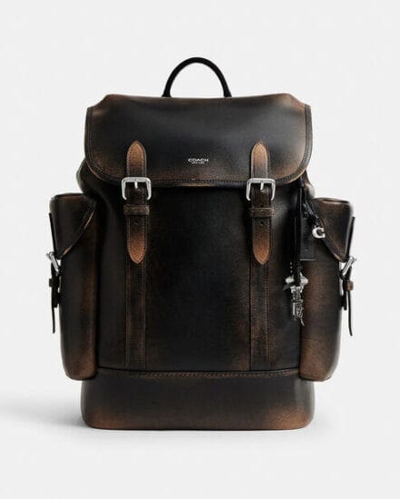 Fashion 4 Coach Hitch Backpack In Loved Leather