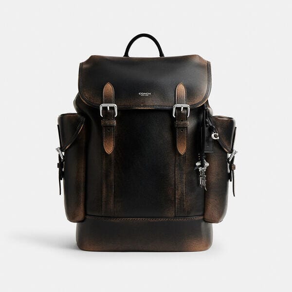 Fashion 4 Coach Hitch Backpack In Loved Leather