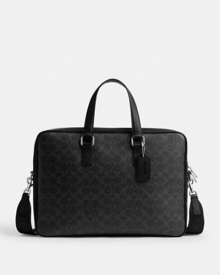 Fashion 4 Coach Caden Brief Bag In Signature Canvas