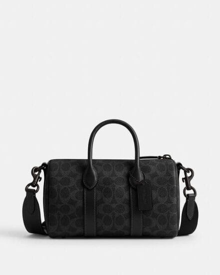 Fashion 4 Coach Compass Bag 25 In Signature Canvas