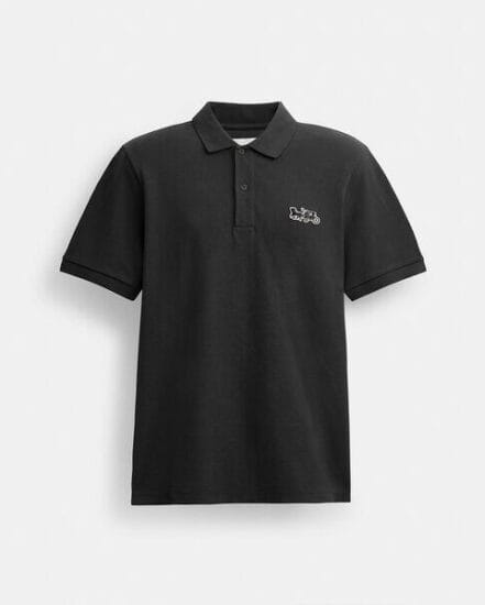 Fashion 4 Coach Horse And Carriage Classic Polo In Organic Cotton