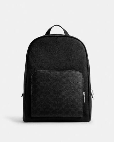 Fashion 4 Coach Wade Backpack In Signature Canvas